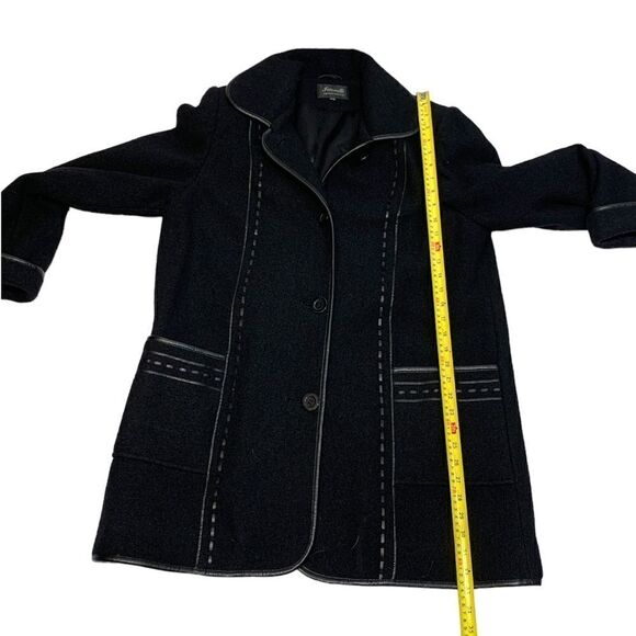 VINTAGE Fennelli Limited Edition Wool Jacket With Scarf - Picture 7 of 10